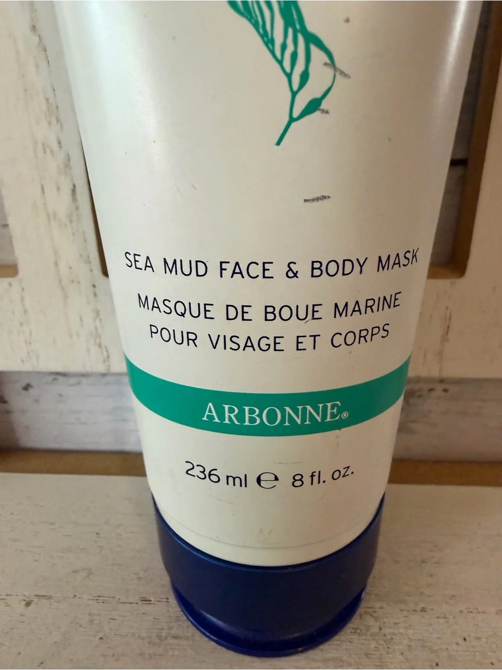 Arbonne Seasource Detox Spa Sea Mud Face & Body Mask 8 fl oz NEW SEALED